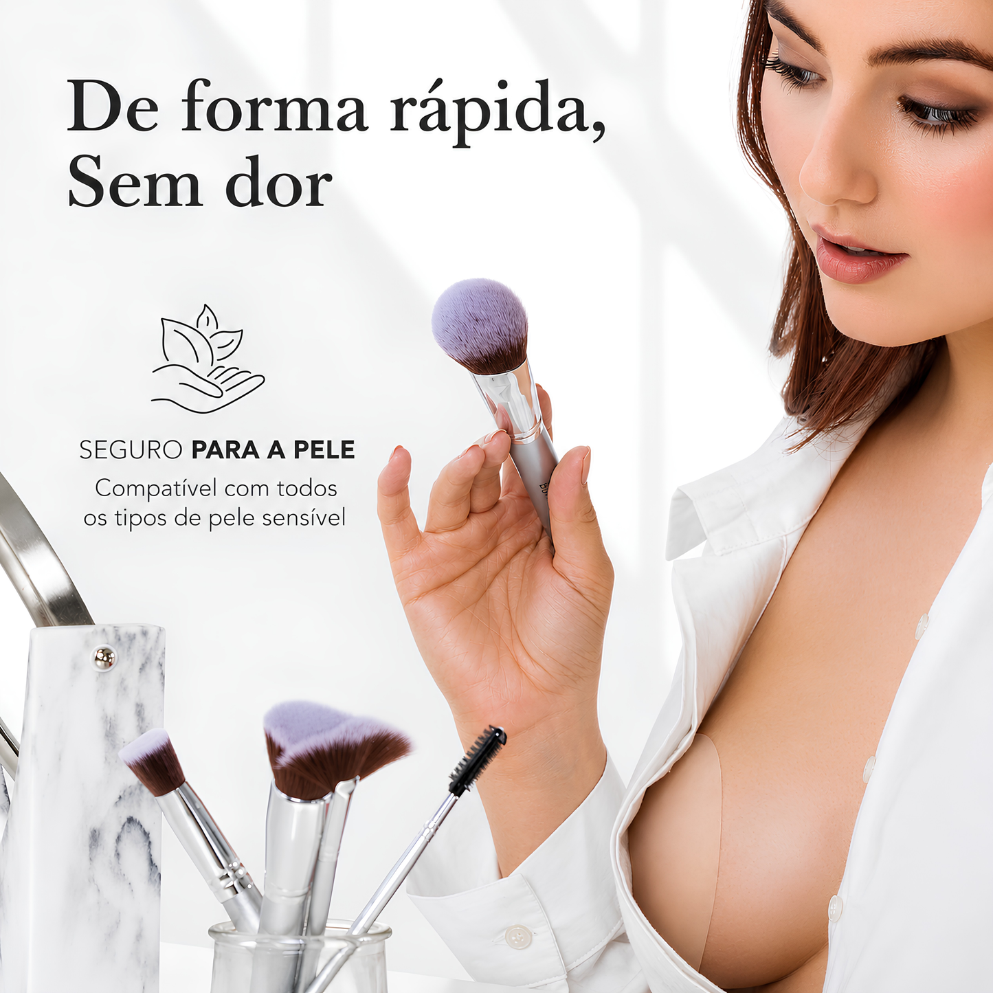 Protetor de mamilo de silicone - Nippies Skin™ - [Compre 3 & Leve 5]