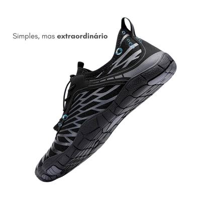 Sapato Tecnológico Vellor Pro - Ortopédico, Leve, Barefoot e Ultra Confortável (Unissex) + Brinde Exclusivo