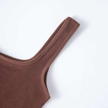 Body Shaper™ - Body modelador canelado com abertura higiênica