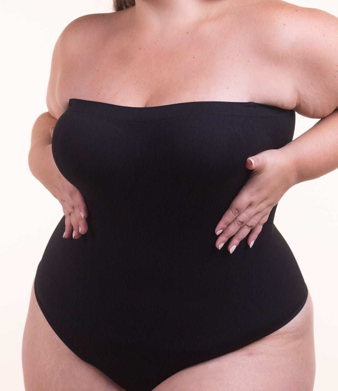 Body Modelador Sem Alças ShapeFit™ – Sustentação Invisível e Efeito Slim