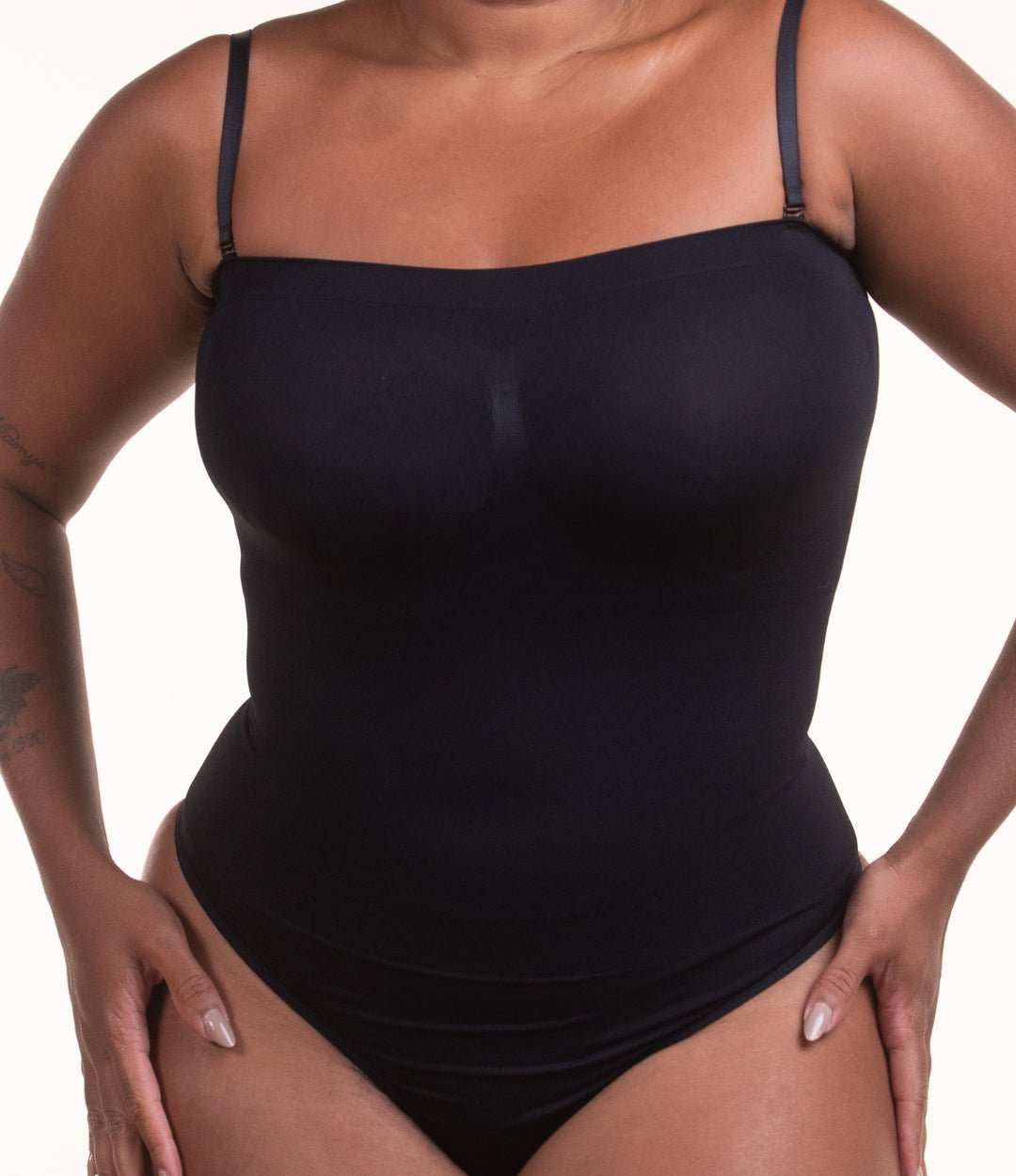 Body Modelador Sem Alças ShapeFit™ – Sustentação Invisível e Efeito Slim