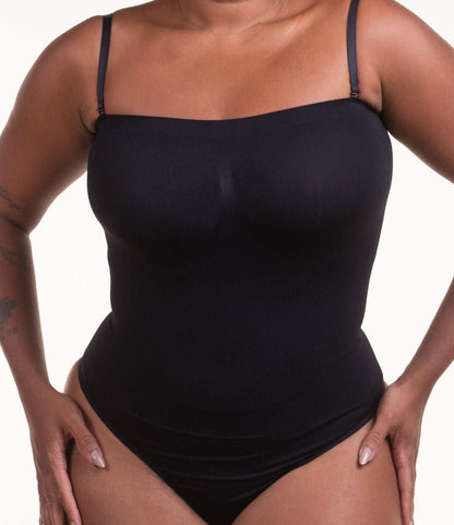 Body Modelador Sem Alças ShapeFit™ – Sustentação Invisível e Efeito Slim