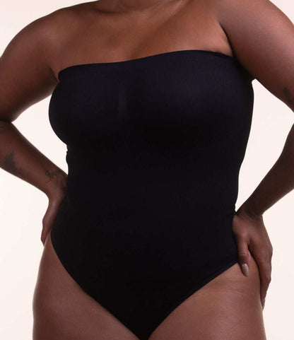 Body Modelador Sem Alças ShapeFit™ – Sustentação Invisível e Efeito Slim