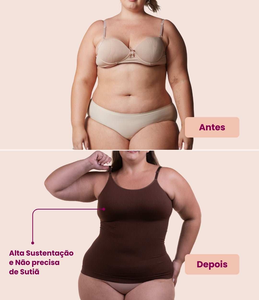 Camiseta Modeladora SlimCare™ – Sustentação, Compressão e Conforto 3 em 1