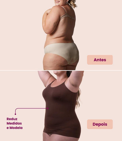 Camiseta Modeladora SlimCare™ – Sustentação, Compressão e Conforto 3 em 1