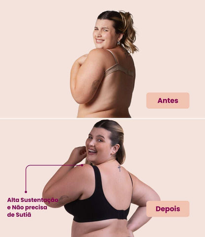 Sutiã Ajuste Perfeito™ - Conforto Para Uso Diário  (+1 Extensor grátis)