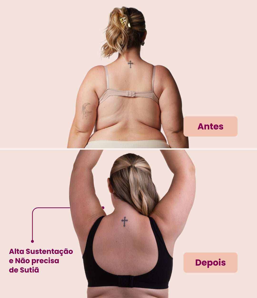 Sutiã Ajuste Perfeito™ - Conforto Para Uso Diário  (+1 Extensor grátis)