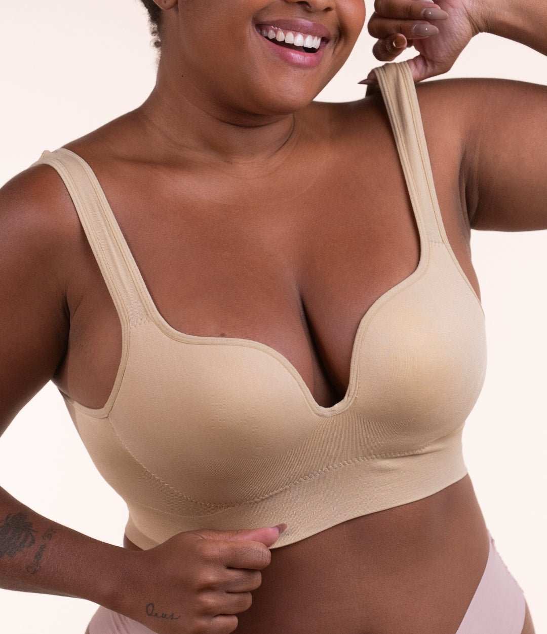 Sutiã Efeito Push Up™ - Empina os Seios Sem Arames Que Machucam