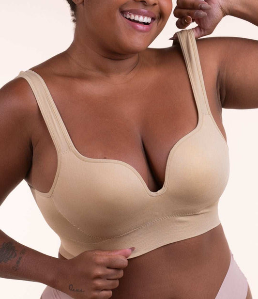 Sutiã Efeito Push Up™ - Empina os Seios Sem Arames Que Machucam